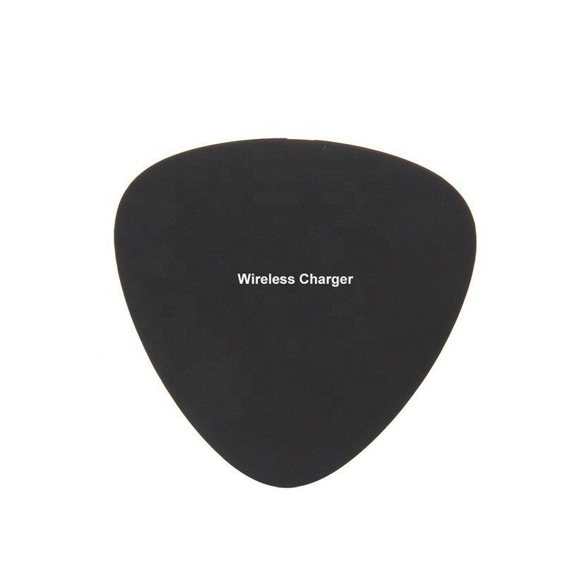 Black Ultra Slim QI Standard Wireless Charging Pad 10w