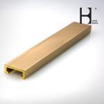 6m Long Stair Edge Brass Extrusion Profiles SGS Certification