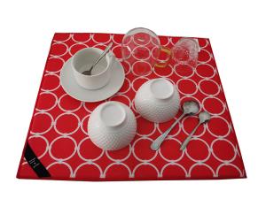 Wholesale 41x46cm 100%Polyester Microfiber Dish Drying Mat With Sponge from china suppliers