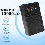 2A 5 Volt Battery Pack For Heated Vest 10050mAh 36.18Wh