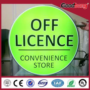 Wholesale Shopping Mall Round Vacuum ABS LED display light box from china suppliers