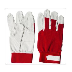 Wholesale White Piggy Mechanics Industrial Leather Work Gloves from china suppliers