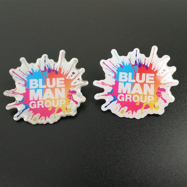 Blue Man Group Color Splash Lapel Pin Perfect For Fans And Collectors Of Iconic