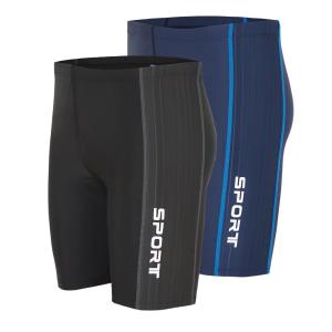 Wholesale Anti Embarrassment Gym Swim Shorts Five Minute Mens Swim Training Shorts from china suppliers