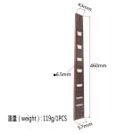 41”Acoustic Guitar Fret Board Rosewood Shell Sapele Inlaid 20 Frets