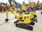 Komatsu Used Excavator 1 ton , Yellow color crawler excavator