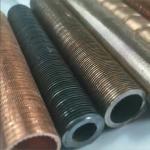DELLOK Inner Groove/Inner/Internal Aluminium Low Fin tube,Low-Finned Tub