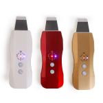 Portable Rechargeable 2in1 Ultrasonic Facial Skin Scrubber Anti-aging Lift