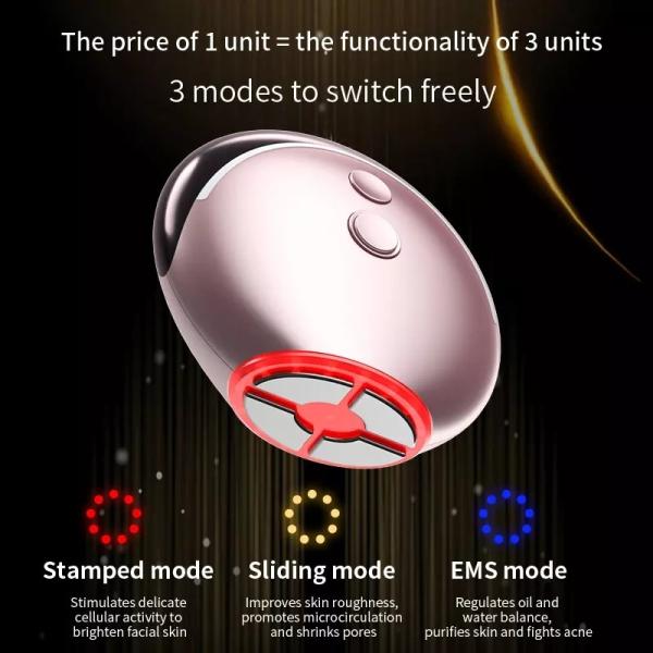 Radio Frequency Facial Massager, Skin Care Tools High Frequency Facial Machine,