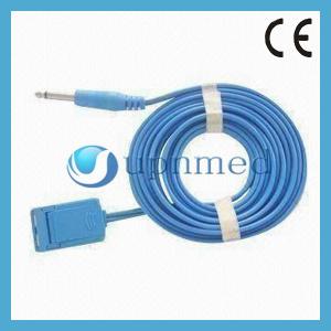 Wholesale Cable for ESU plate,ESU Patient cable,6.3 plug,3m from china suppliers