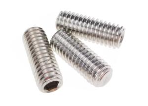 Wholesale M5 Flat Point Stainless Steel Set Screw Hexagon Socket Metal Fastener from china suppliers