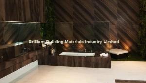 Wholesale Luxury Elegant Brown Quartzite Vanity Top &amp; Surroundings from china suppliers