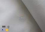 0.45mm 39" White Silicone Coated Fiberglass Fabric For Fire Blanket