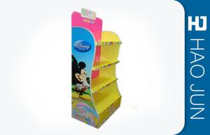 Wholesale Cardboard Table Display Stands With 4 Shelves / Cardboard Point Of Sale Stands from china suppliers