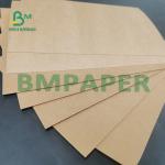 Food Grade Brown Kraft Wrapping Paper Roll 300g + 15g PE Coating For Packaging
