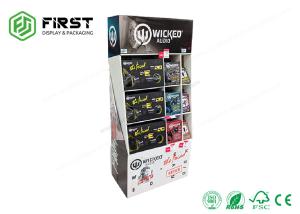 Wholesale Recyclable Customized Color OEM Creative POP Advertising Corrugated Floor Display Stand from china suppliers