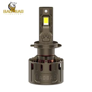 Wholesale 120W White Bright Metal 2 Copper H4 LED Headlight Bulb For Auto Parts from china suppliers