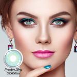 Oem Brilliant Blue Green Contacts Colored Eye Contacts Non Prescription 14mm