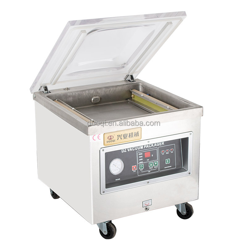 Microcomputer Program DUOQI DZ-360 Vacuum Sealer for Stand Table Type Two Sealing Bar