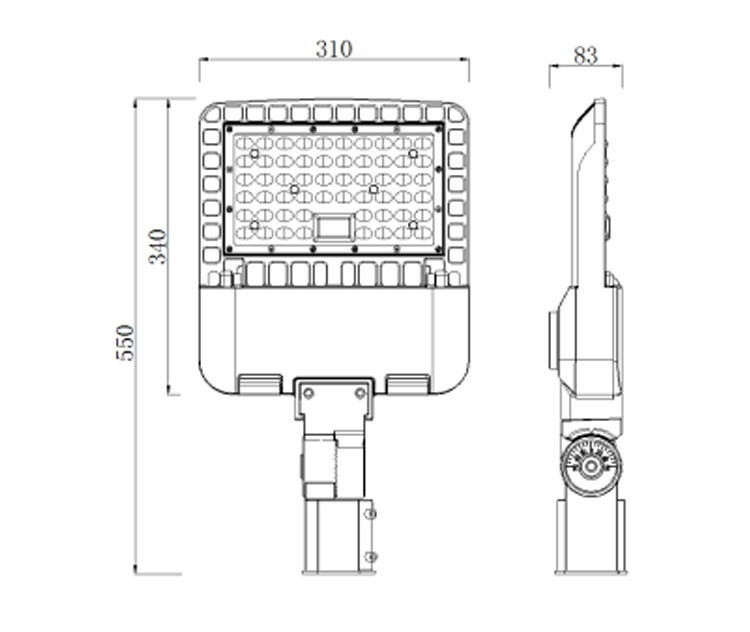 Aluminum LED Outdoor Road Garden Spot Pathway Spot Light Fixture with IP65 Waterproof