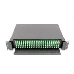 144 core Fiber Optic Terminal Box LC ODF Rack Mount Fiber Patch Panel
