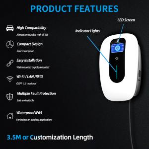 Wholesale 7KW 32A Electric Car EV Charger 50HZ - 60HZ Euro-Standard from china suppliers