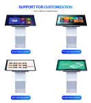 Qtenboard Shopping Center Touch Screen Kiosk Indoor Advertising Display Floor