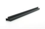 Wide Industrial PVC Glass U Profile