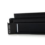 Cabinet Square Hidden Pull Handles Black 18mm Thickness for Living Room