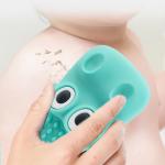 Multi-Functional Silicone Baby Shower Brush Body Scrubber and Hair Brush for