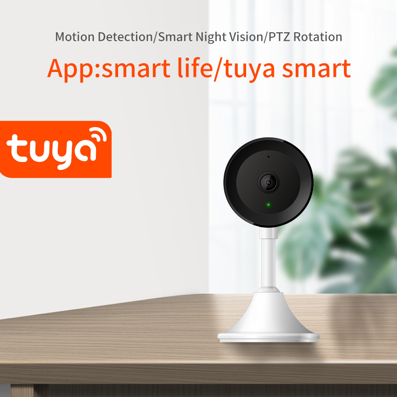 100 Degree 2.0MP Tuya Smart Camera Plug In Tuya Camera ONVIF