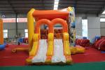 Minions Commercial Bounce House Slide Combo In 5x4.5x4m / Customized Size