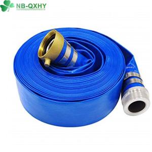 Wholesale 50m Length Blue PVC Layflat Hose Corrosion Resistant for Agricultural Watering System from china suppliers