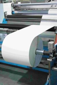 Wholesale Jumbo Thermal Printing Paper Roll , Self Adhesive  Glossy Paper Roll from china suppliers