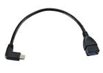 25 CM Non - Toxic USB OTG Cable / Type C OTG Cable For Mac Google Chromebook
