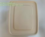 Takeout Takeaway Good Eco Sugarcane 800ml Lunch Box Clamshell Disposable