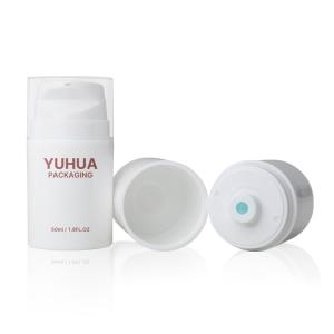 Wholesale Customized Logo Cylinder PP Vacuum Pump Bottle For Cosmetic Packaging from china suppliers