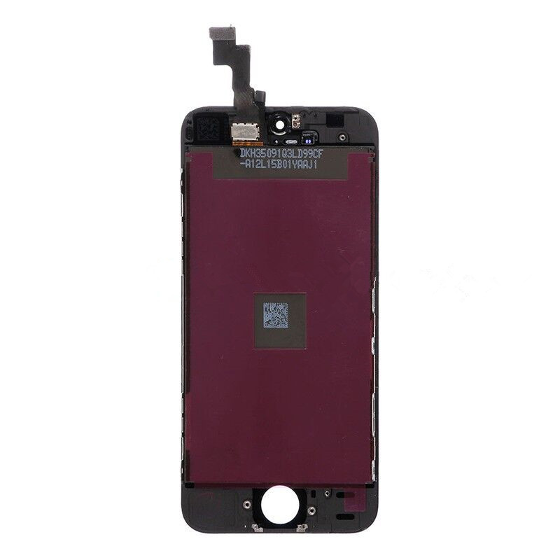 For OEM LCD Touch Screen Digitizer Assembly for iPhone 5S SE - Black - Grade A-