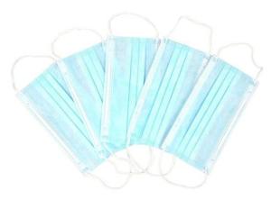 Wholesale Antibacterial BFE95% Earloop 3Ply Non Woven Fabric Disposable Surgical Face Mask from china suppliers