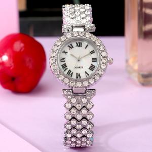 Wholesale 100g Women Quartz Wrist Watch , OEM Diamond Bracelet Watch For Ladies from china suppliers