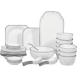 Color Printed Porcelain Dinner Plate Set For Restaurant Wedding