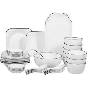 Wholesale Color Printed Porcelain Dinner Plate Set For Restaurant Wedding from china suppliers