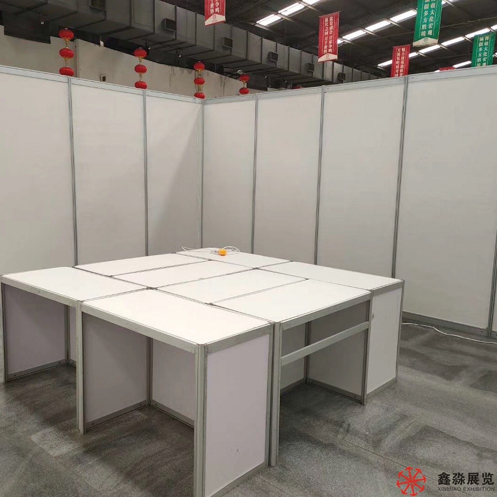 Aluminum Frame Tall Foldable Showcase,High 3 Layer Cabinet for Exhibition and Event Tradeshow Fair