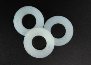 China DIN 125 Plastic Spacer Washers 20.5 X 10 X 2 mm White Nylon Flat Washers on sale