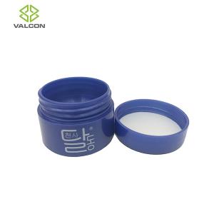 Wholesale PE Material Cosmetic Cream Jar Blue Cap , Cream Jar Packaging 5 ML Capacity from china suppliers