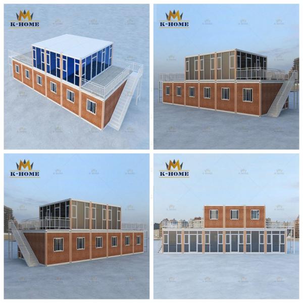 Two - Story Prefab House Portable Construction Office