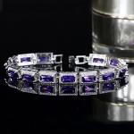 Women's Zircon rhinestone Bracelet high quality classic geometric nail design