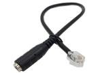 28 AWG Wire Gauge Audio Visual Cables Black Color For Smartphone Headset