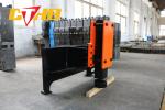 OEM Post Driver Yakai CTHB Hydraulic Pile Driver Post Hammer Mounted On Skid