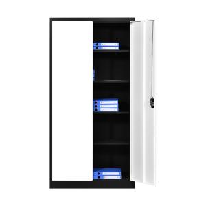 Wholesale Swing 2 Door Metal File Cabinets 4 Adjustable Shelves from china suppliers